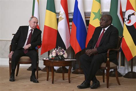 Bild Zu Afrikanische Friedensmission Spricht Mit Putin Bild Von