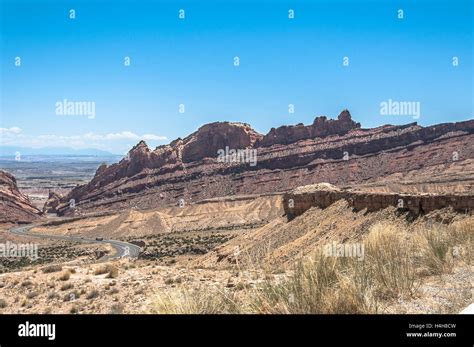 Landscape Utah along Interstate 70 Stock Photo - Alamy