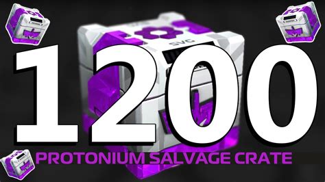 Robocraft EPIC LOOT 1200 Protonium Crate Opening No Commentary YouTube