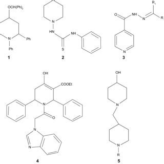 structures of piperidine/pyridine derivatives. | Download Scientific ...