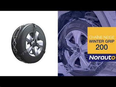 Chaines Neige Frontale M Tallique Norauto Winter Grip N Norauto