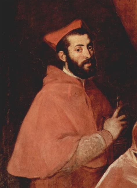 Alessandro Cardinal Farnese Ritratto Di Papa Paolo Iii Con I