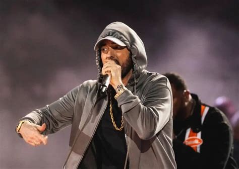 Eminem Performs Houdini Not Afraid At Michigan Central