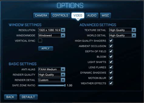 graphics settings  affect  video games quality pcstepscom