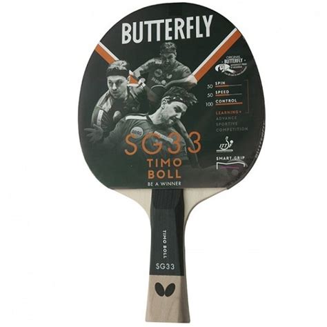 Ракетка для настольного тенниса Butterfly Timo Boll SG33, CV - купить с ...