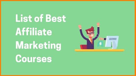 Take Advantage Of 10 Best Affiliate Marketing Courses