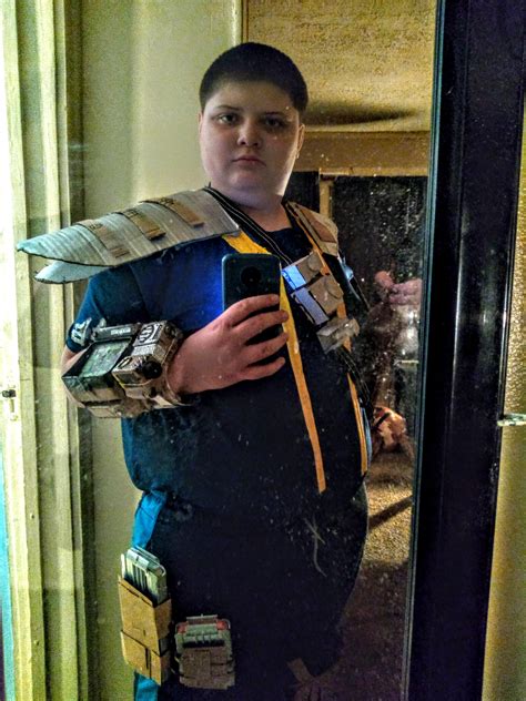 My final armored vault suit update : r/falloutcosplayers