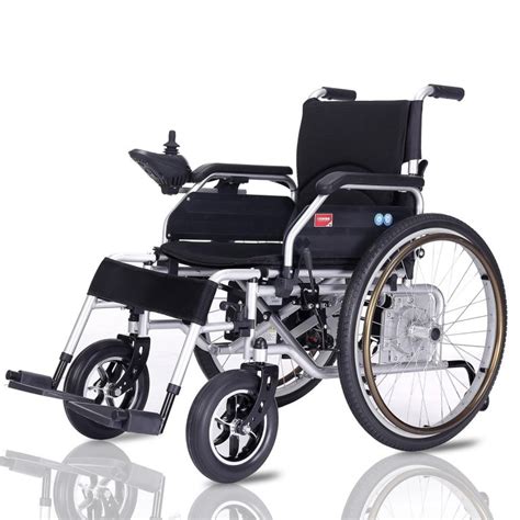 Lightweight Dual Function Foldable Power Wheelchair (Li-ion Battery 20A ...