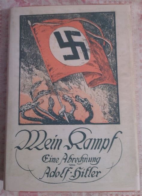 Germanmilitariaww2 Mein Kampf 1925 And 1927 By Adolf Hitler First