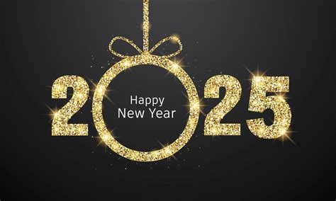 2025 Happy New Year Background Design Greeting Card Banner Poster