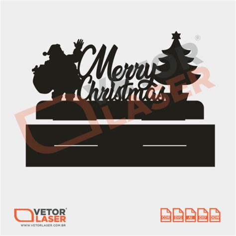 Vector Merry Christmas Cdr Ai Svg Dxf E Dgw