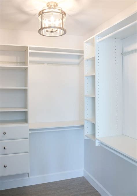 Diy Custom Walk In Closet Affordable And Easy To Install 1111 Light