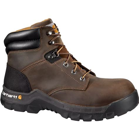 Carhartt Men's 6 in Rugged Flex EH Lace Up Work Boots | Academy