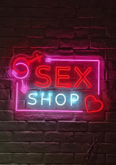 Ohno Woonaccessoires Neon Sign Sex Shop 1 Neon Verlichting Tekst