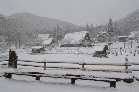 Winter illuminations at Hida Folk Village Takayama