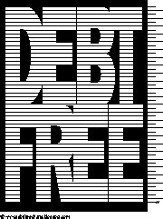 Debt Free Charts: Debt Free Chart