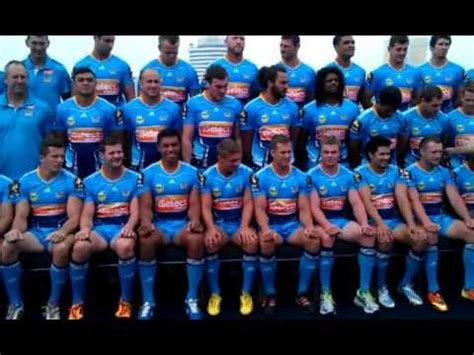 Gold Coast Nrl Titans Team Photoshoot Youtube