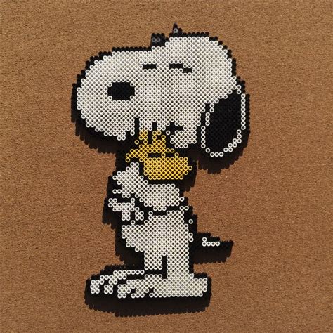 Snoopy Perler Beads By Tsubasa Yamashita Perler Beads Perler Beads