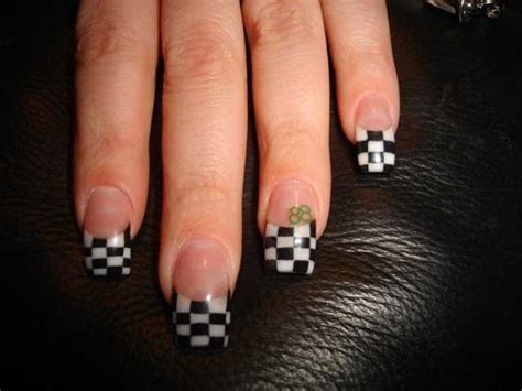 Checkered Nail Designs