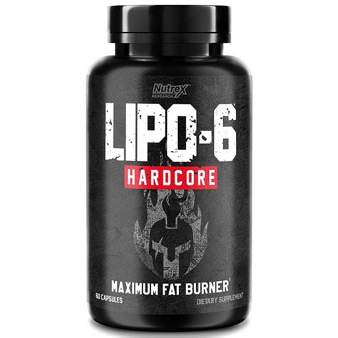 LIPO 6 HARDCORE 60 TABS NUTRITION BABA