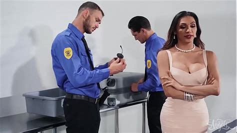 Brunette Jessy Dubai Gets Her Ass Pounded By Security Cliff