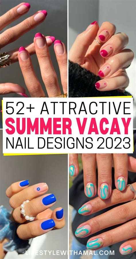 52+ Beach Tropical Nails 2023 - Fun Summer Nails | Summer nails colors ...