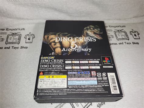 Davide Dino Crisis 5th Anniversary Box Sony Playstation Ps1 Japan