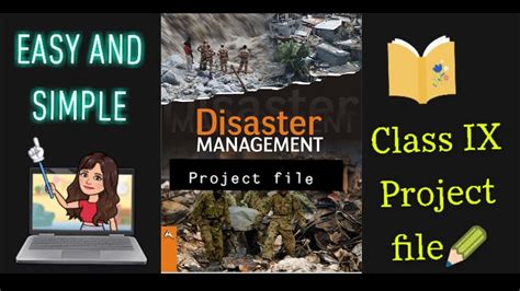 Disaster Management Social Science Project File Class IX CBSE