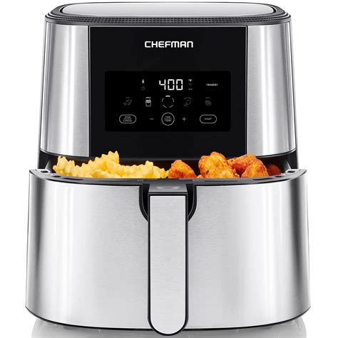 CHEFMAN 2 In 1 Max XL 8 Qt Air Fryer Healthy Cooking User Friendly