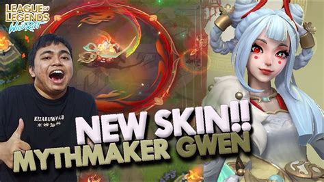 Review Skin Mythmaker Gwen Cantik Banget Waifuable Lah Wild Rift Indonesia Youtube