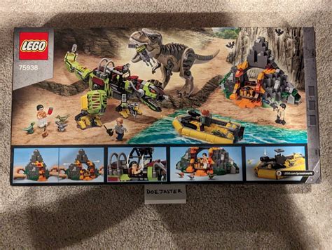 Lego T Rex Vs Dino Mech Battle 75938 Jurassic World 2019 Nib