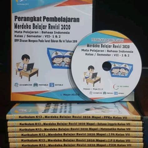 Jual CD RPP 1 Lembar SMP Mts Mapel IPA Kelas 7 8 9 K13 Revisi 2020