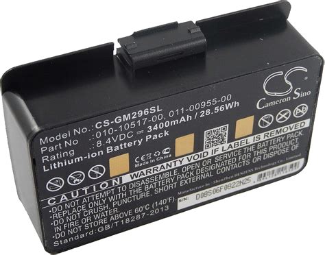 Vhbw 1x Batterie Compatible Avec Garmin GPSMap 376 376C 276c 276