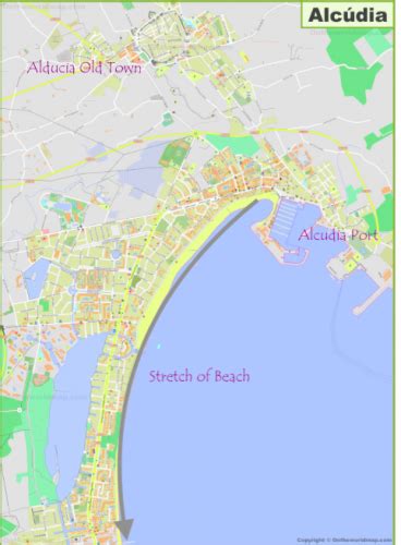 alcudia majorca    majorca alcudia  town alcudia beach