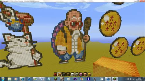 Master Roshi from Dragon Ball Z Minecraft Project