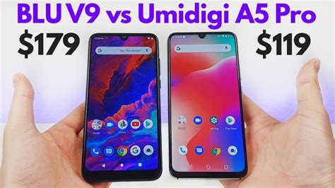 Blu V9 Vs Umidigi A5 Pro Which Is Better Youtube