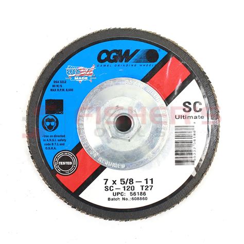 Cgw Silicon Carbide Ultimate Type Flap Disc Grit