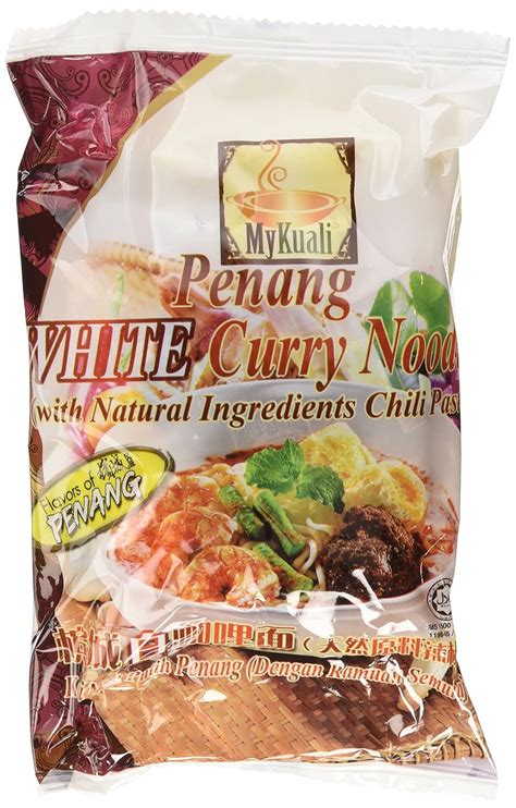 Amazon Mykuali Penang White Curry Noodle Packs Grocery