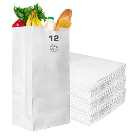 White Paper Lunch Bags With Handles At Linda Perry Blog