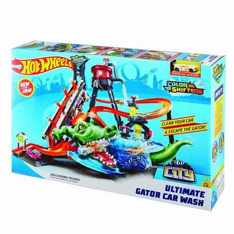 Hot Wheels Autolavado Ataque Del Lagarto Mattel