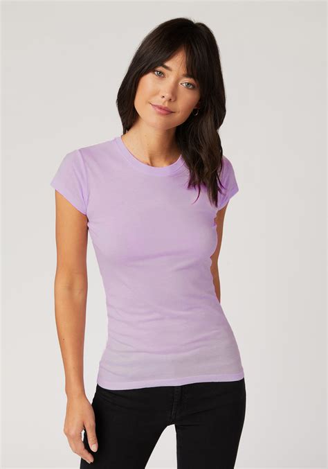 Womens Slim Fit T Shirt Cotton Heritage