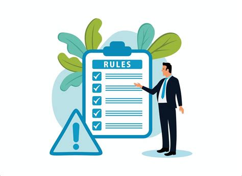 Rules And Regulations Clipart