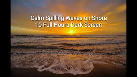 Relaxing Sounds Sleep Meditation Focus Study Dark Screen