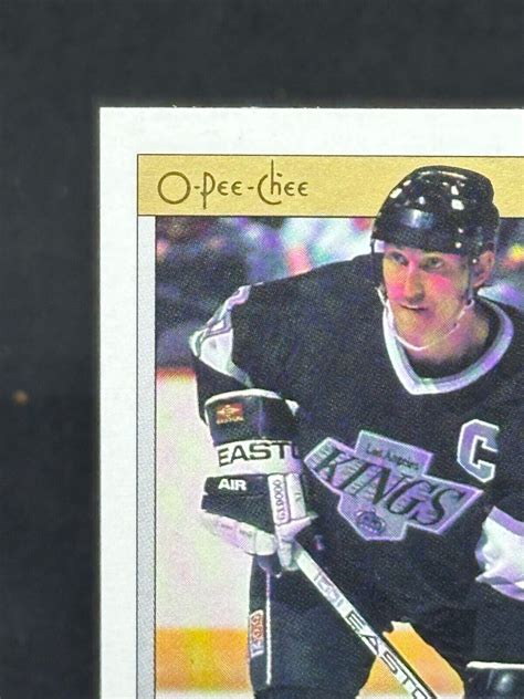 O Pee Chee Premier Wayne Gretzky Los Angeles Kings Ebay