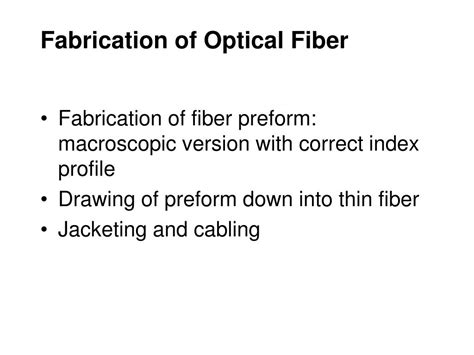 PPT EE 230 Optical Fiber Communication Lecture 2 PowerPoint