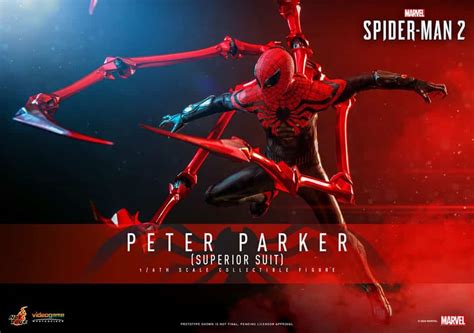Hot Toys 1 6th Spider Man 2 Peter Parker Superior Suit The Jedi Archives