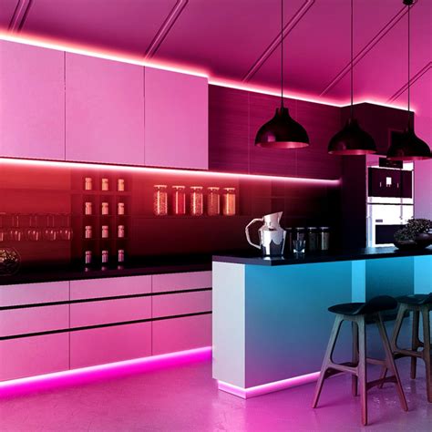 How To Fit Led Strip Lights In Kitchen