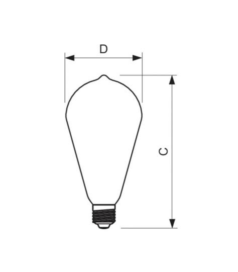 Lampadina Led Classic W V Dimmerabile E St Lampada Ledbulb Dt