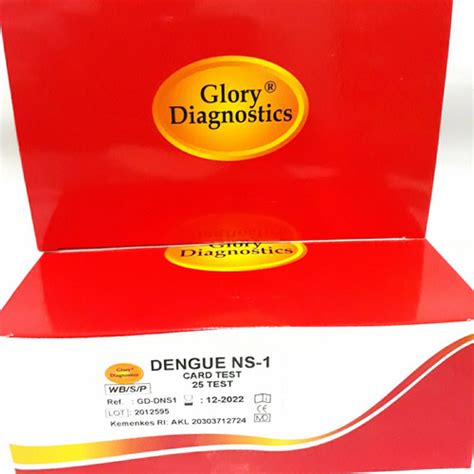 Jual Test Demam Berdarah Ns Tes Dhf Dengue Ns Merk Glory Kab