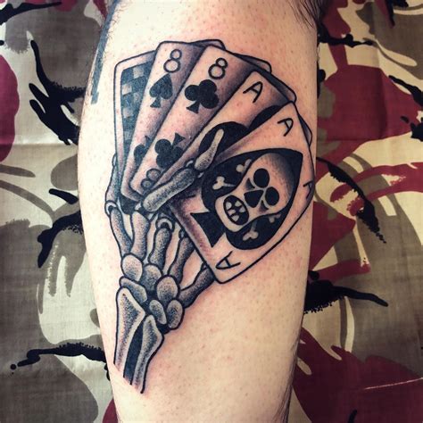 Update More Than 71 Dead Mans Hand Tattoo Designs Latest Incdgdbentre